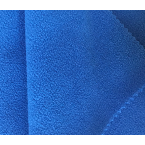 Polyester dyed micro bonded polar fleece fabric